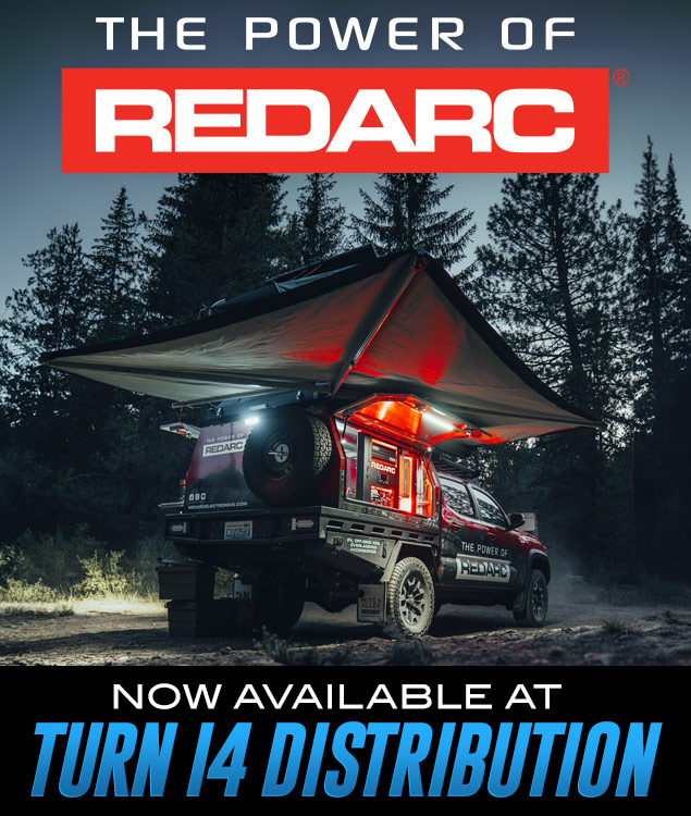 Turn 14 Distribution Adds REDARC to Line Card THE SHOP