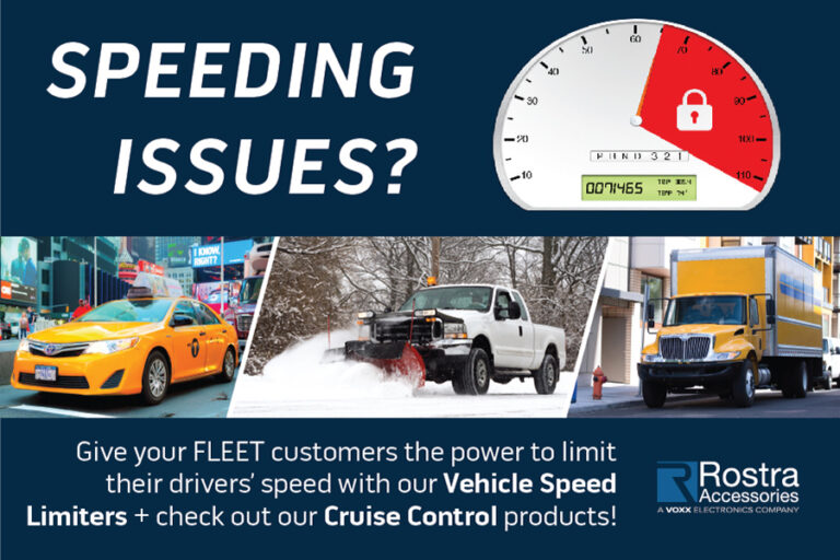 Vehicle Speed Limiters & Cruise Controls From Rostra THE SHOP