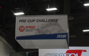 PCC sign at SEMA 2023