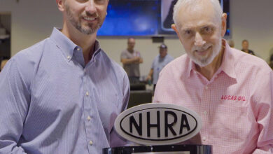 Lucas Oil Founder Forrest Lucas Awarded NHRA Lifetime Achievement Award | THE SHOP