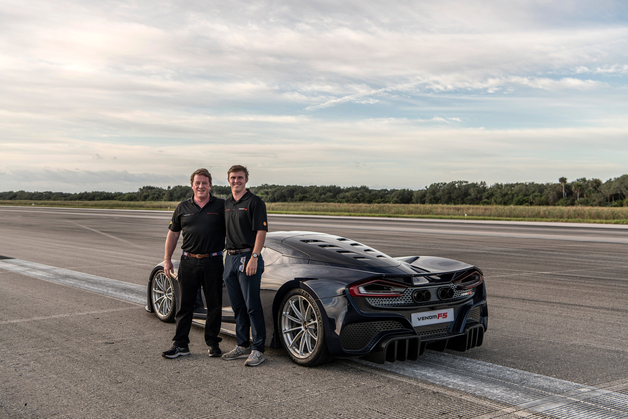 Hennessey Sets Standing Half-Mile Speed of 219.07 MPH | THE SHOP