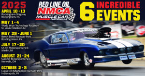 NMCA Muscle Car Announces 2025 Season Schedule | THE SHOP