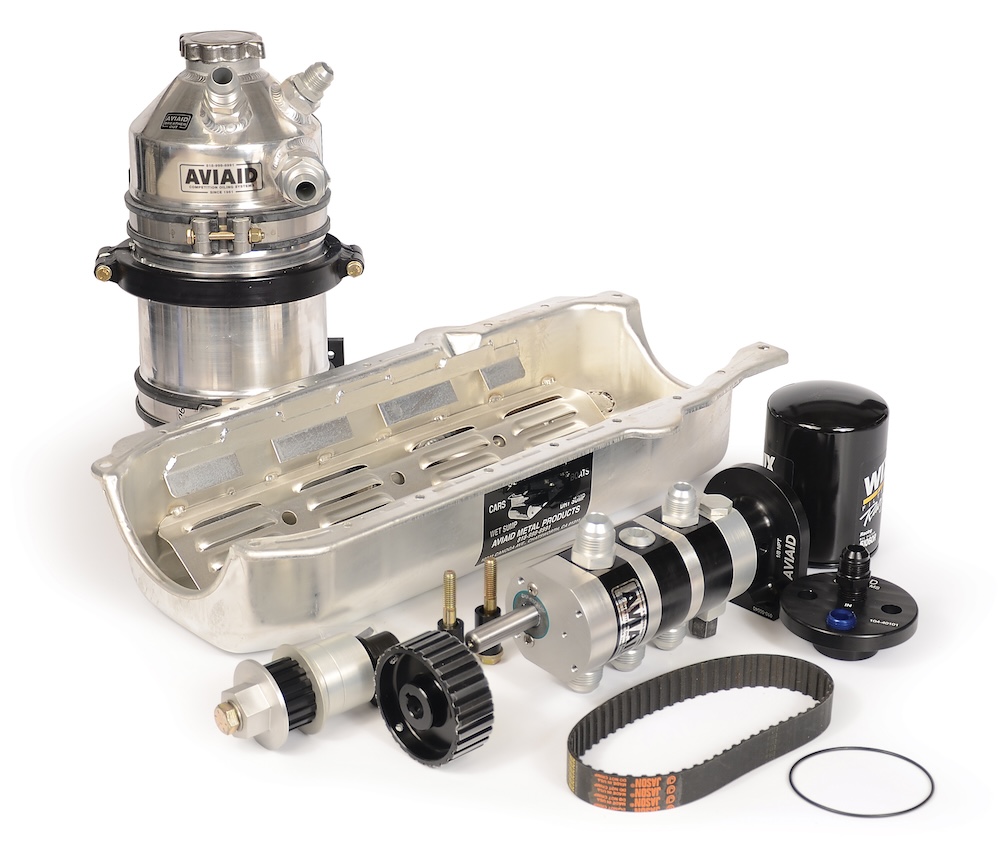 Aviaid performance oil pump system, product image