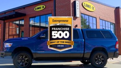 LINE-X Tops Entrepreneur's Auto Products & Services Category | THE SHOP