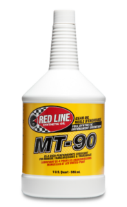 Red Line oil white bottle