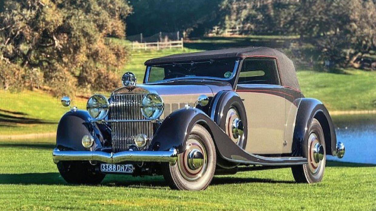 1934 Hispano-Suiza J12 Vanvooren Cabriolet Burns Following Pebble Beach Concours | THE SHOP