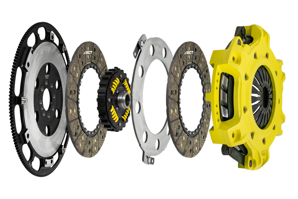 ACT clutch exploded view