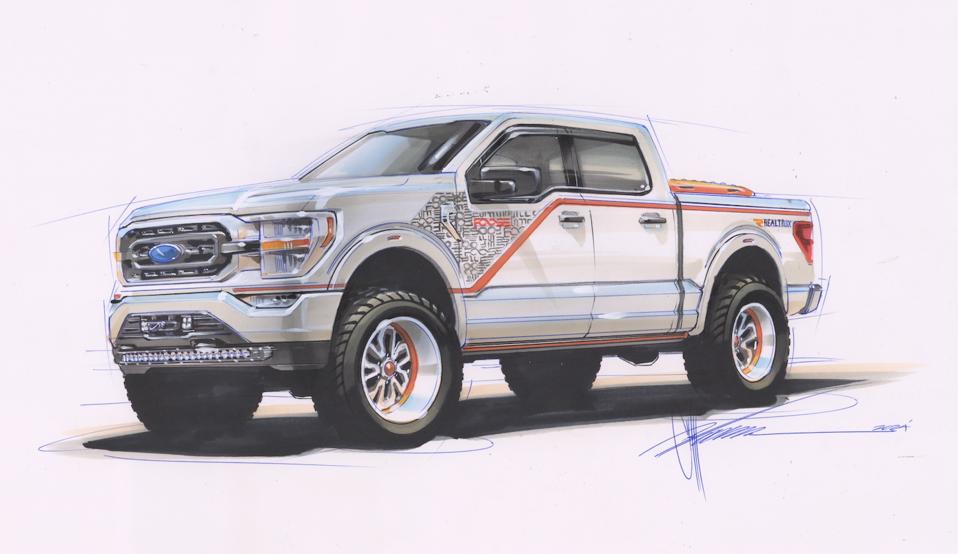 RealTruck, Chip Foose Collaborate on Ford F-150 SEMA Build | THE SHOP