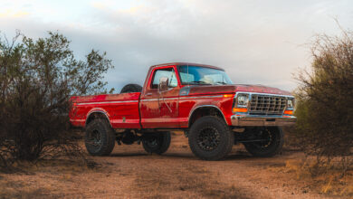 Fat Fender Garage Unveils 1978 Ford F-250 Highboy | THE SHOP