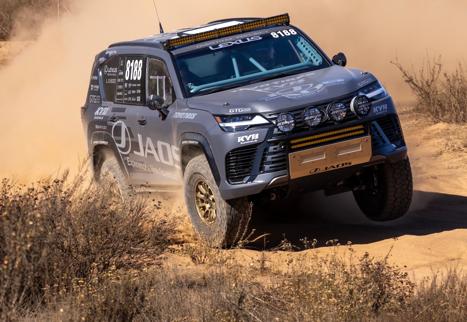 KYB backed JAOS Baja 1000 Land Cruiser