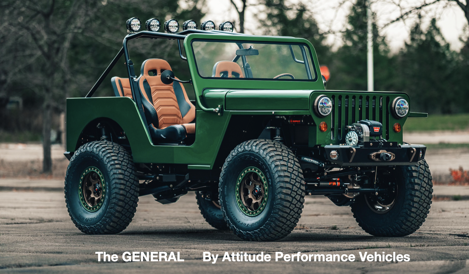 Attitude Performance Vehicles Reveals Flat Fender Jeep Restomod | THE SHOP