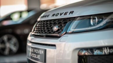 New Range Rover closeup