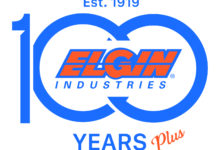 Elgin 100 logo