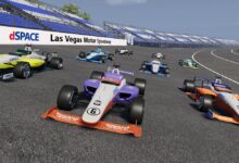 Virtual Indy Autonomous Challenge race cars