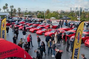 Petersen Ferraris parking lot