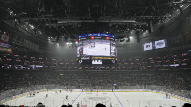 LA Kings hockey rink