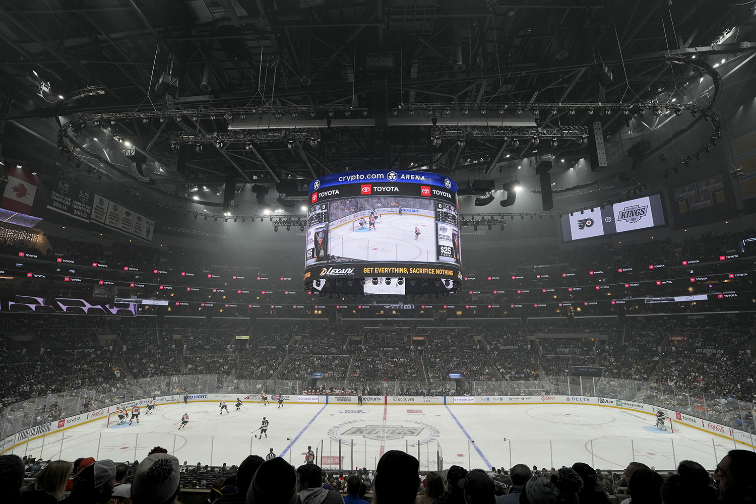 LA Kings hockey rink