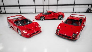 rm sotheby's 3 halo ferraris