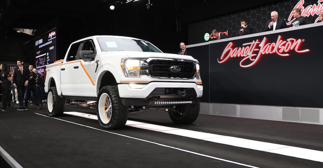 RealTruck and Chip Foose F-150 at Barrett-Jackson auction