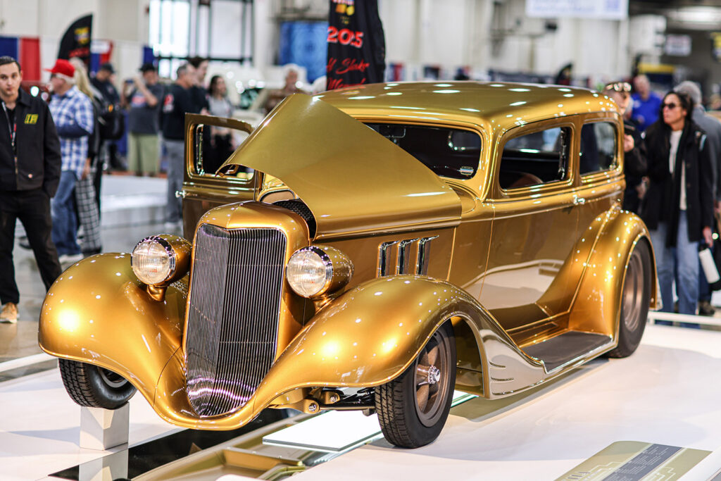 1933 Pontiac Cal Creations on display at 75th Grand National Roadster Show