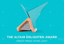 Altair Enlighten Award 2025 trophy