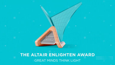 Altair Enlighten Award 2025 trophy