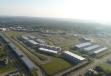 M1 Concourse aerial shot