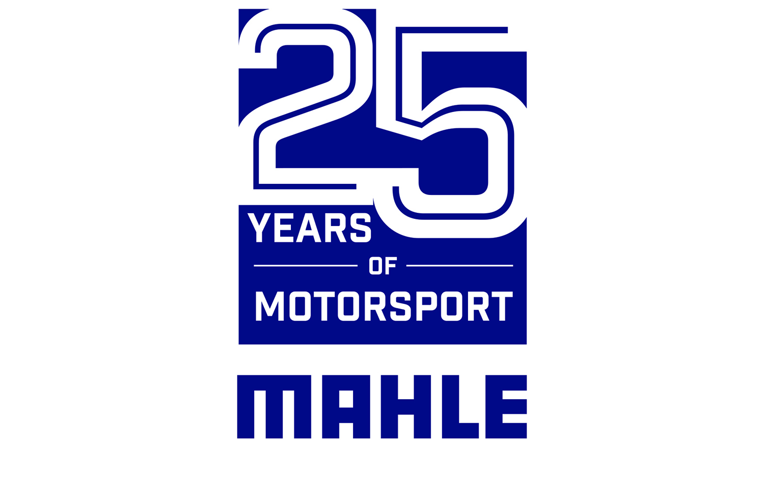 MAHLE Motorsport 25th Anniversary logo