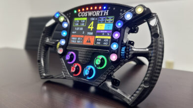 New high-tech steering wheel for IndyCar 2025