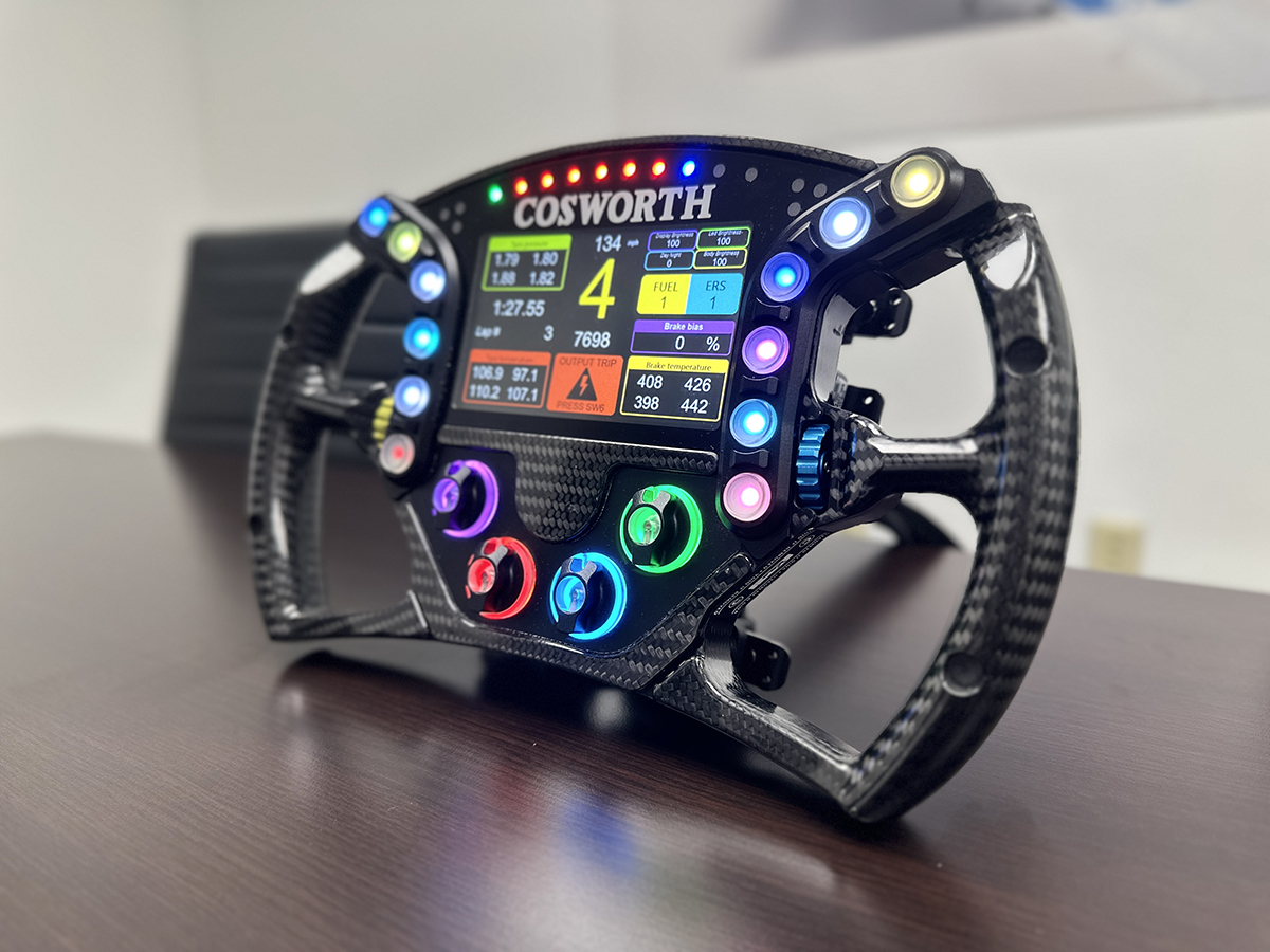 New high-tech steering wheel for IndyCar 2025