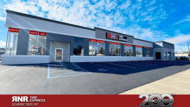 The 200th RNR Tire Express location is located in Schenectady, N.Y.