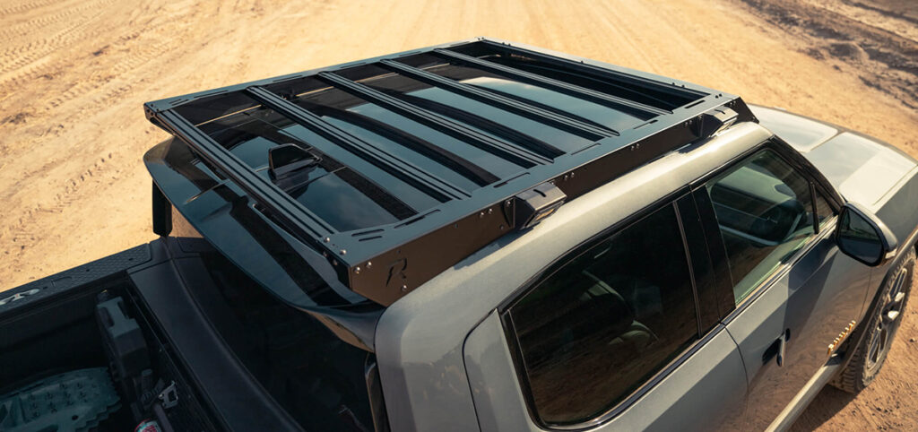 Rago EV Roof Rack on Rivian R1T