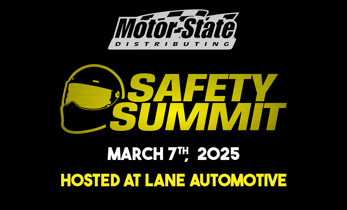 Graphic for Safety Summit presented by Motor State Distributing