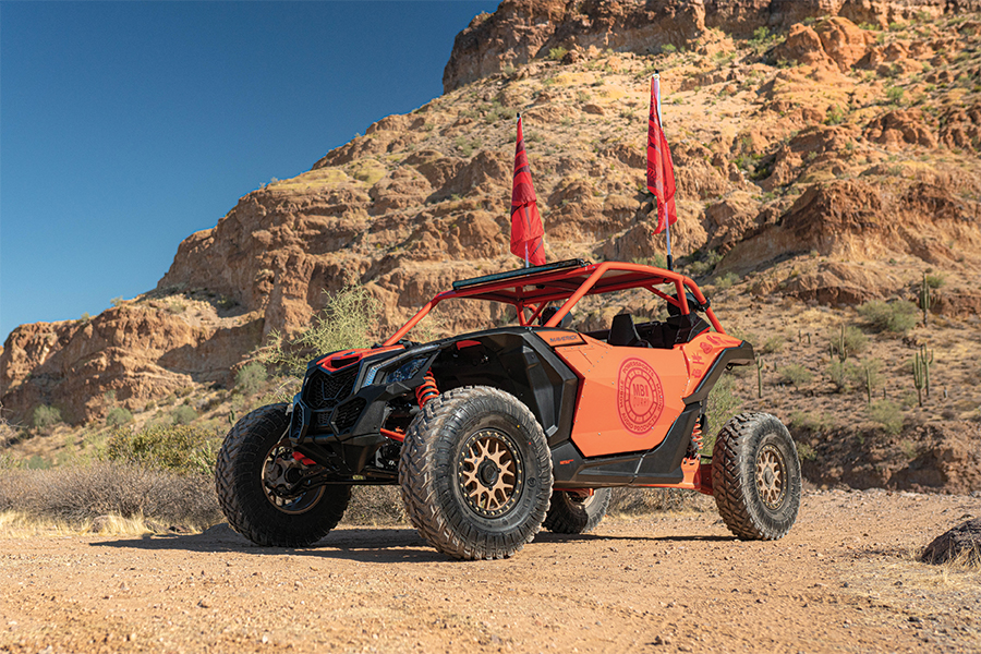 Sport UTV in desert