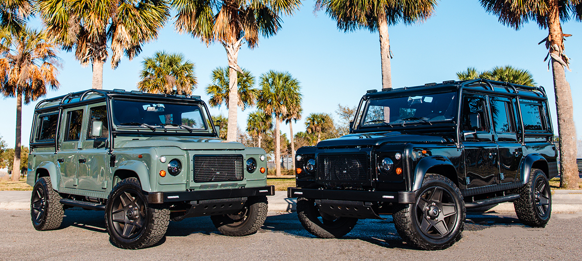 ECD Auto Designs latest Defender restomods