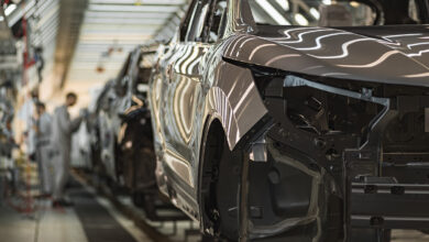 Production line of automobile plant