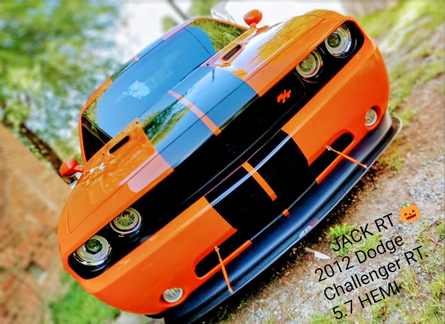 dr mopar high performance orange dodge