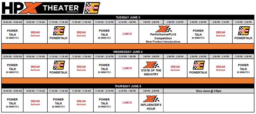 hpx theater schedule graphic