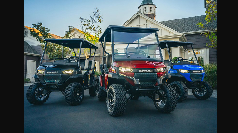 Lineup of Kawasaki NSV vehicles