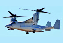 V-22 Osprey aircraft