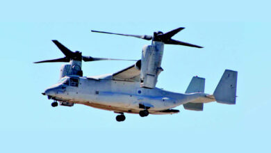 V-22 Osprey aircraft