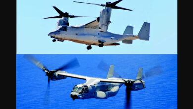 V-22 Osprey aircraft