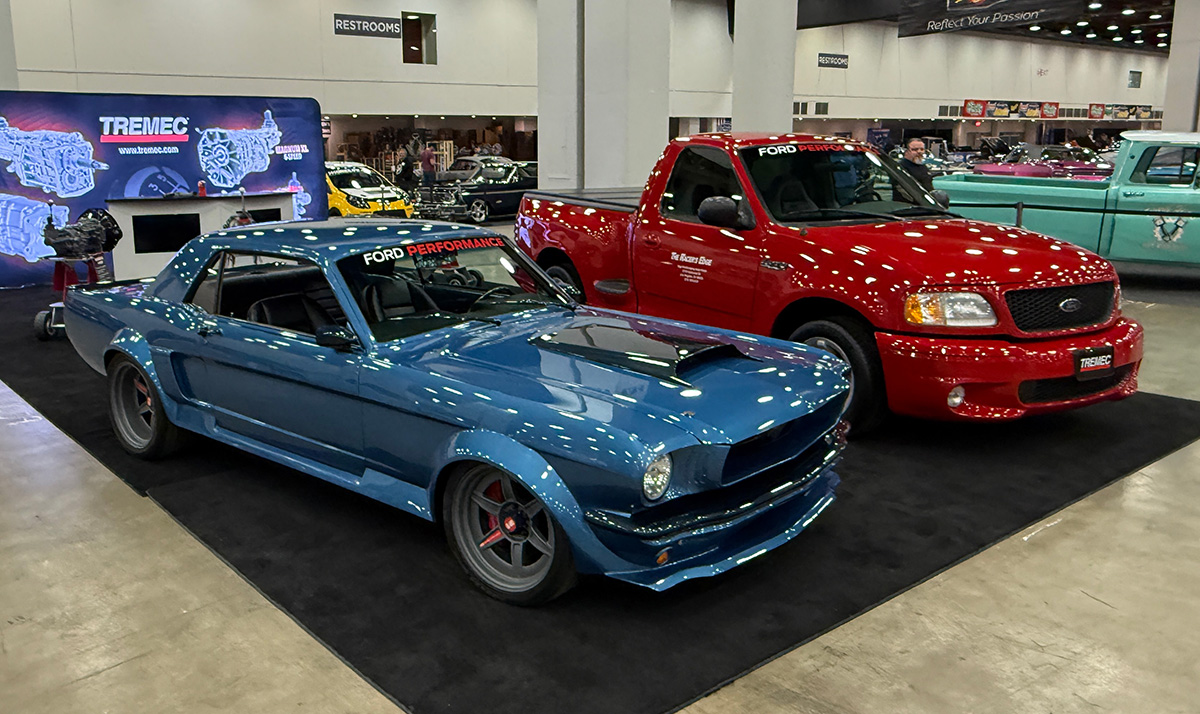 TREMEC 1965 Mustang and F-150 Lightning DCT at the Detroit Autorama