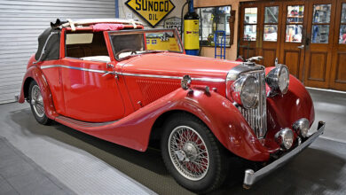 1938 Jaguar SS 3.5 Liter at 2024 Philadelphia Concours