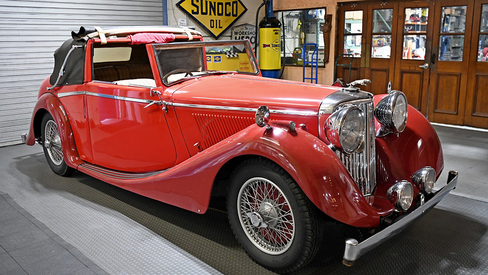1938 Jaguar SS 3.5 Liter at 2024 Philadelphia Concours