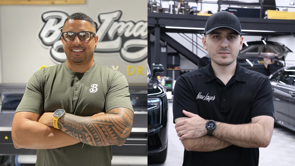 Chris Figueroa and Sergey Yakobchak Avery Dennison