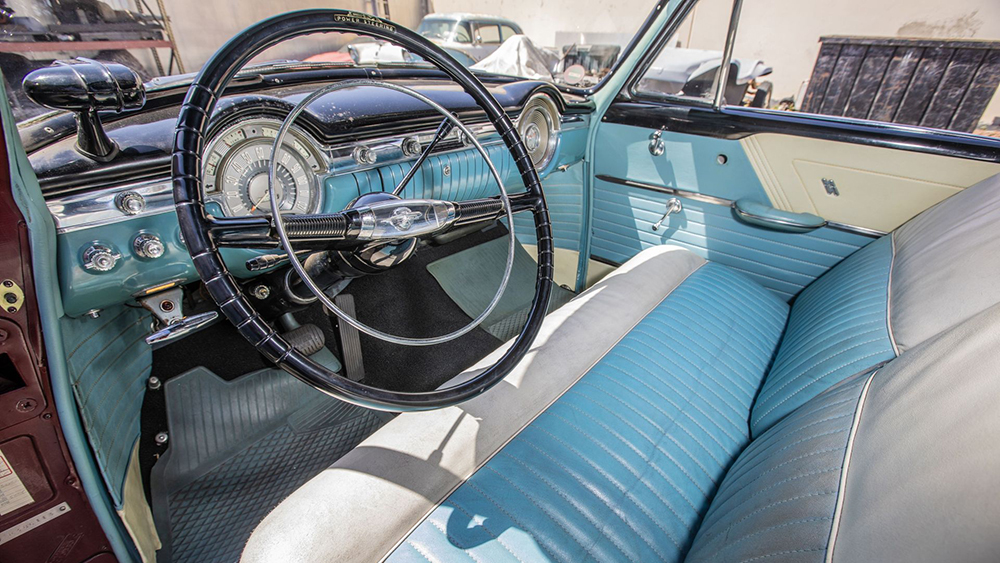 1953 Oldsmobile 88 Convertible Customized by George Barris & Dean Jeffries interior