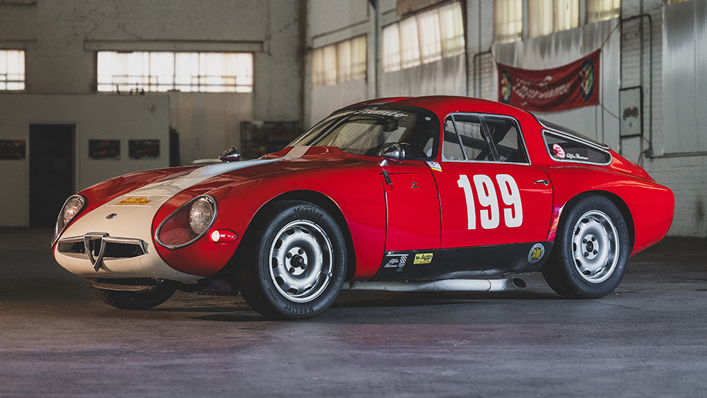 1964 Alfa Romeo Giulia TZ-1 “Double Bubble”