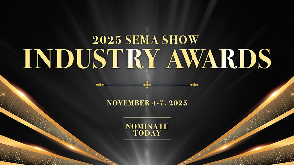 2025 SEMA Industry Awards graphic
