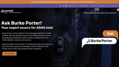 Ask Burke Porter web page